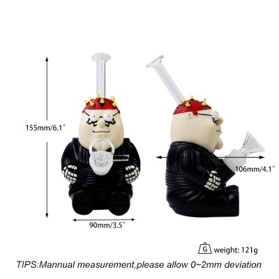 SILICONE WATER PIPE PETER DOCTOR WPS856 1CT SILICONE WATER PIPE PETER DOCTOR WPS856 1CT
